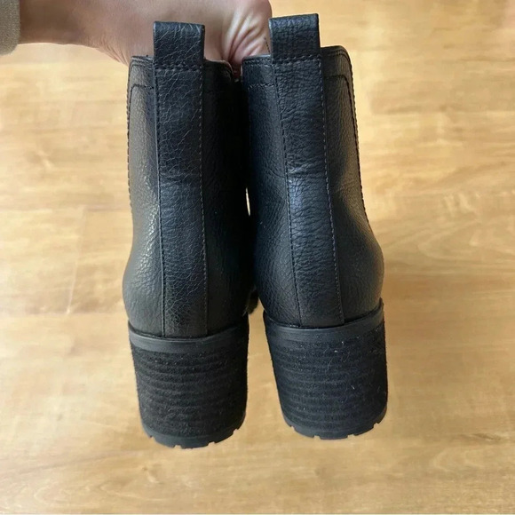 Mia Jody Chelsea Boot, Black, Women’s Heeled Leather Booties, Size 9M - Picture 12 of 16